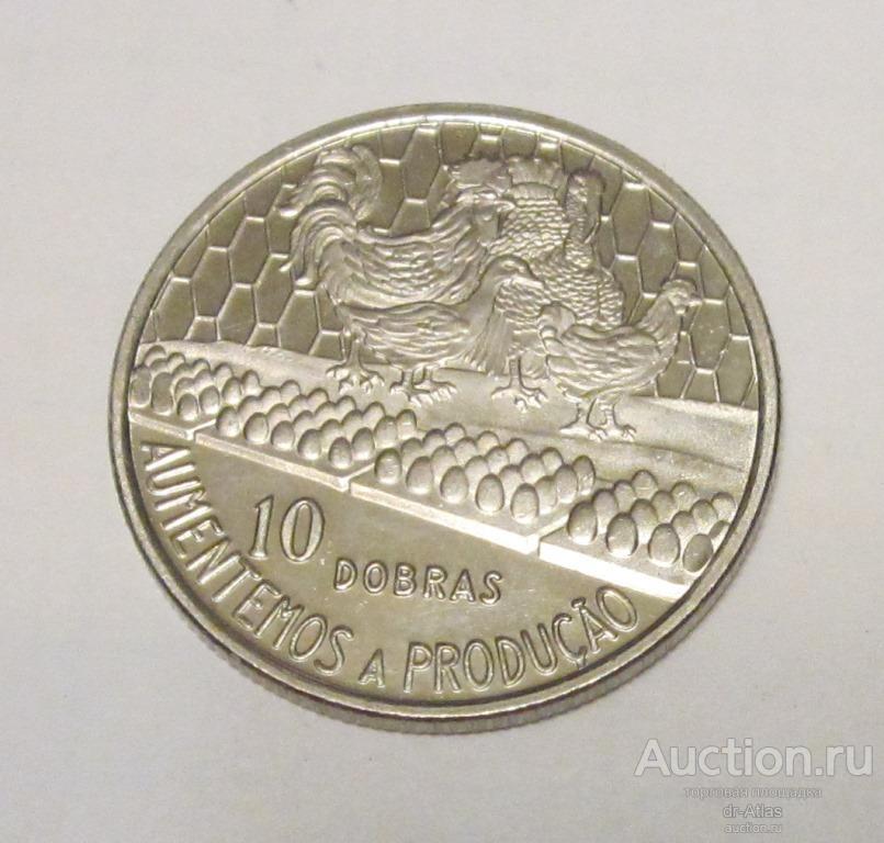 Сан-Томе и Принсипи 10 добр 1990 UNC 9113