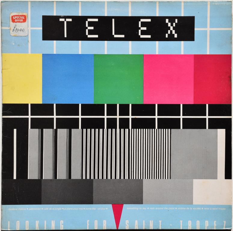 Telex "Looking For Saint-Tropez" 1979 Lp UK