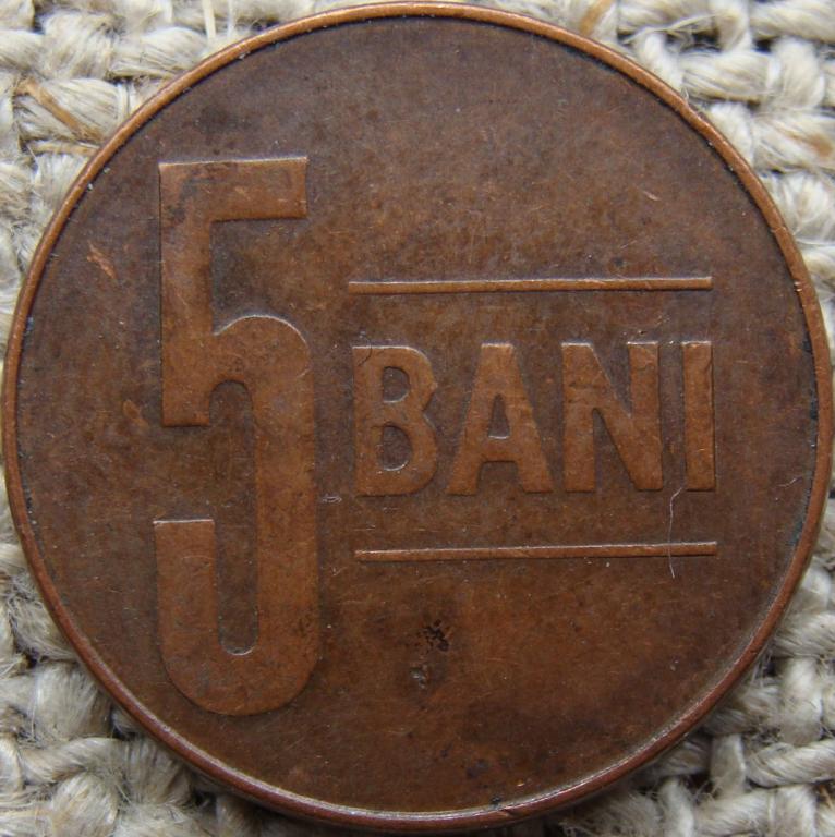 Румыния 5 бани 2005 год