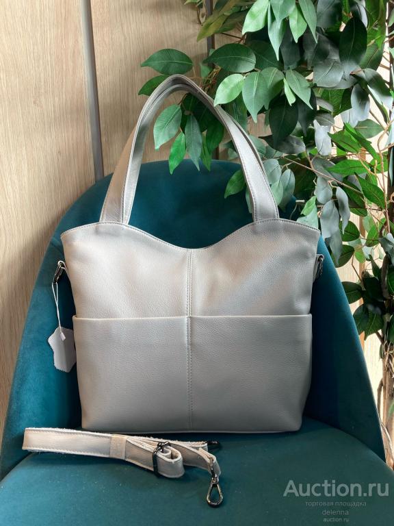 Сумка кожаная женская из натуральной мягкой кожи