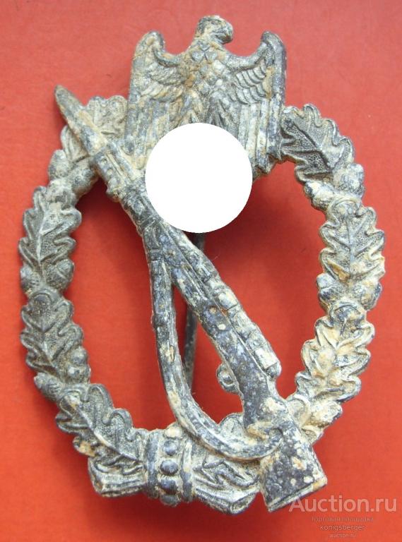 Штурмовой пехотный знак. Пехотник. Германия. 3 рейх.
