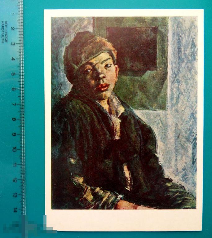 Богородский БЕСПРИЗОРНИК 1974 - Е16(В.Ч.В.) - ДЕТИ  живопись чистая