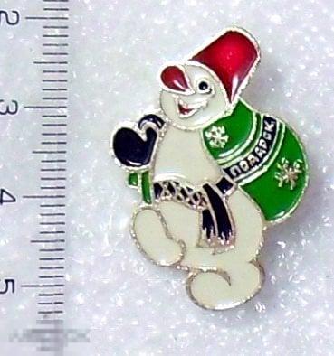 СНЕГОВИК С МЕШКОМ ПОДАРКОВ  kS .  сказка мультфильм детский  РЕДКИЙ!!!