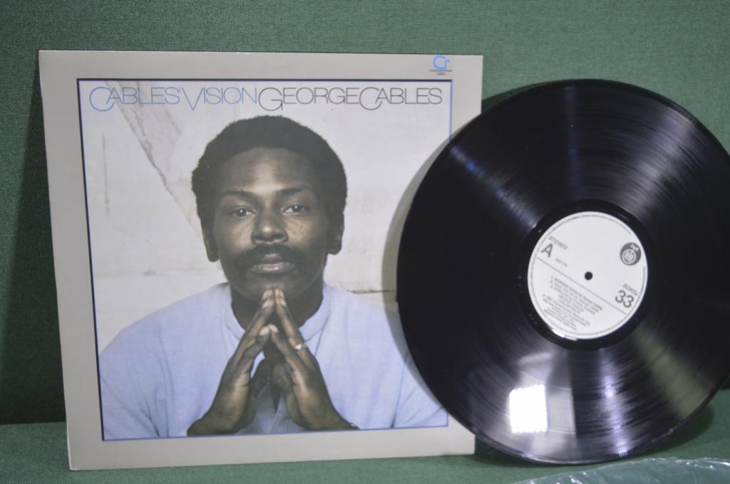 Пластинка виниловая "Cables Vision. George Cables". Sokoj. Винил, Югославия.