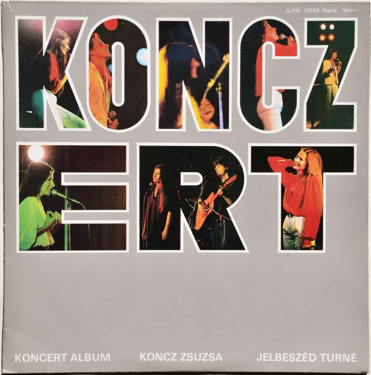 Koncz Zsuzsa "Konczert" 1984 Lp Hungary