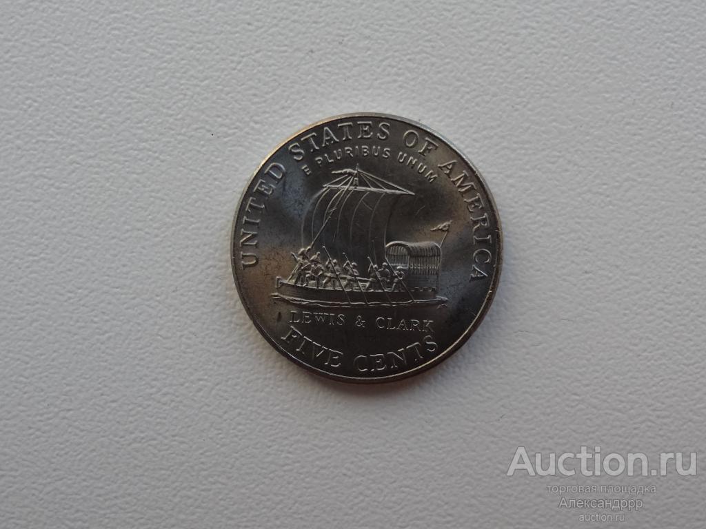 США 5 центов 2004г.