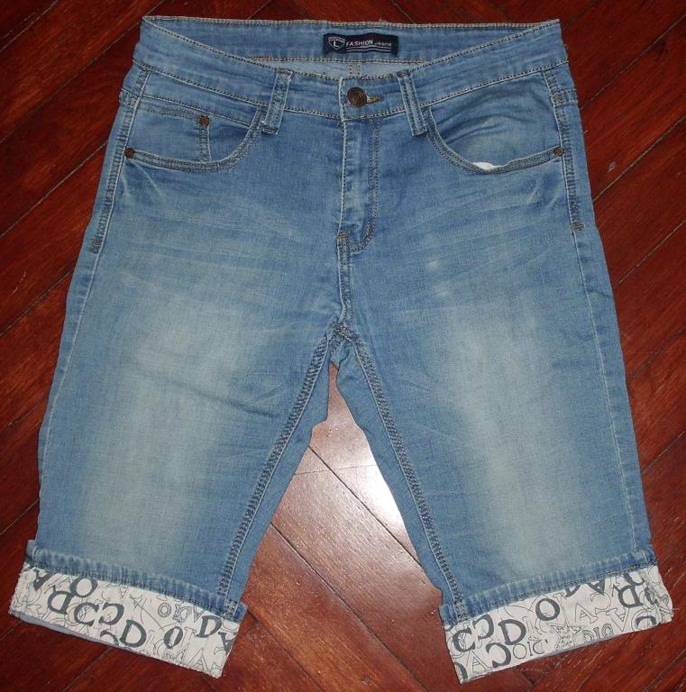Шорты (бриджи) мужские джинсовые стрейч р.30 (50-52)