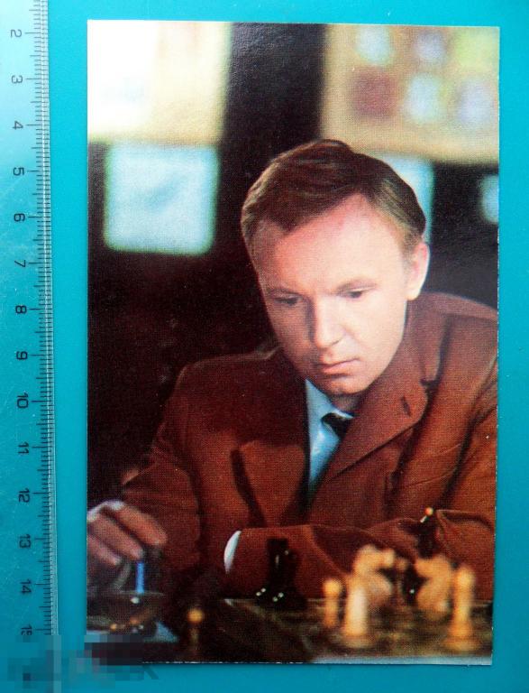 артисты кино АНДРЕЙ МЯГКОВ кадр фильм ГРОССМЕЙСТЕР 1973 --- Z9