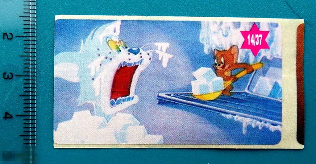 вкладыш упаковка обертка  Tom & Jerry №14/37 комиксы 1 штука cS (343)