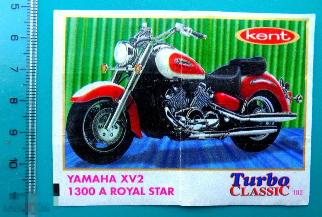 вкладыши Турбо Turbo Classic  №102 -- (71-140) -- авто мото мотоцикл - cS (15)
