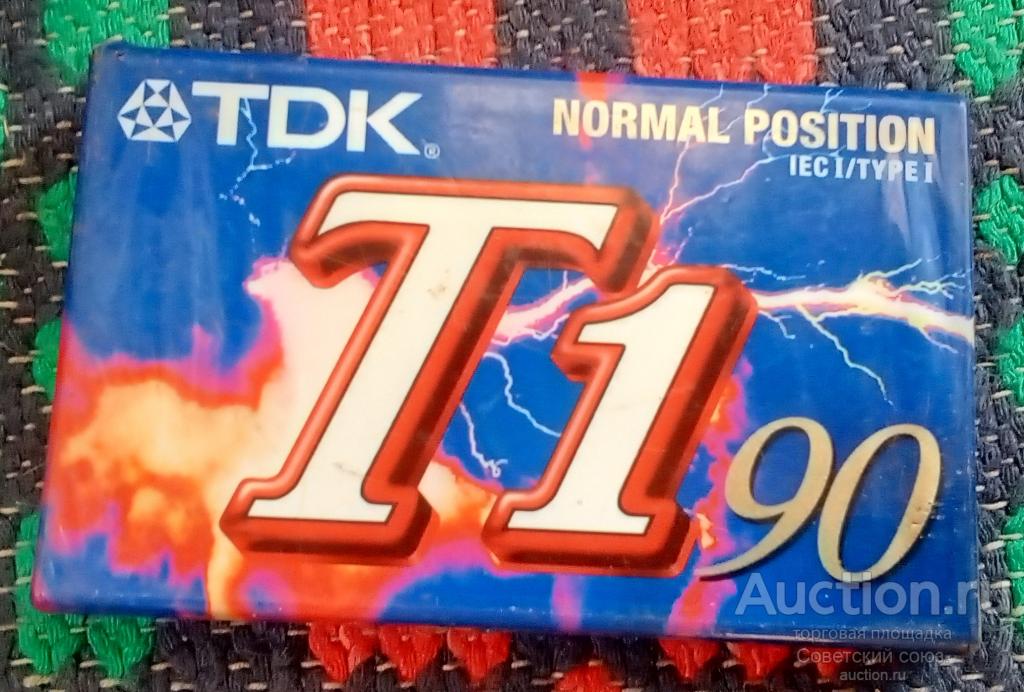 Аудио касета TDK.T1(90мин).