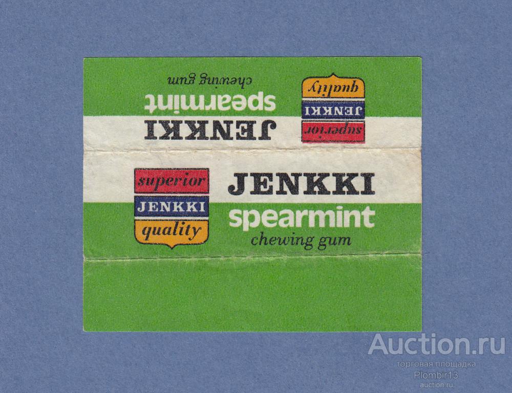 Обертка Финляндия Hellas Jenkki spearmint