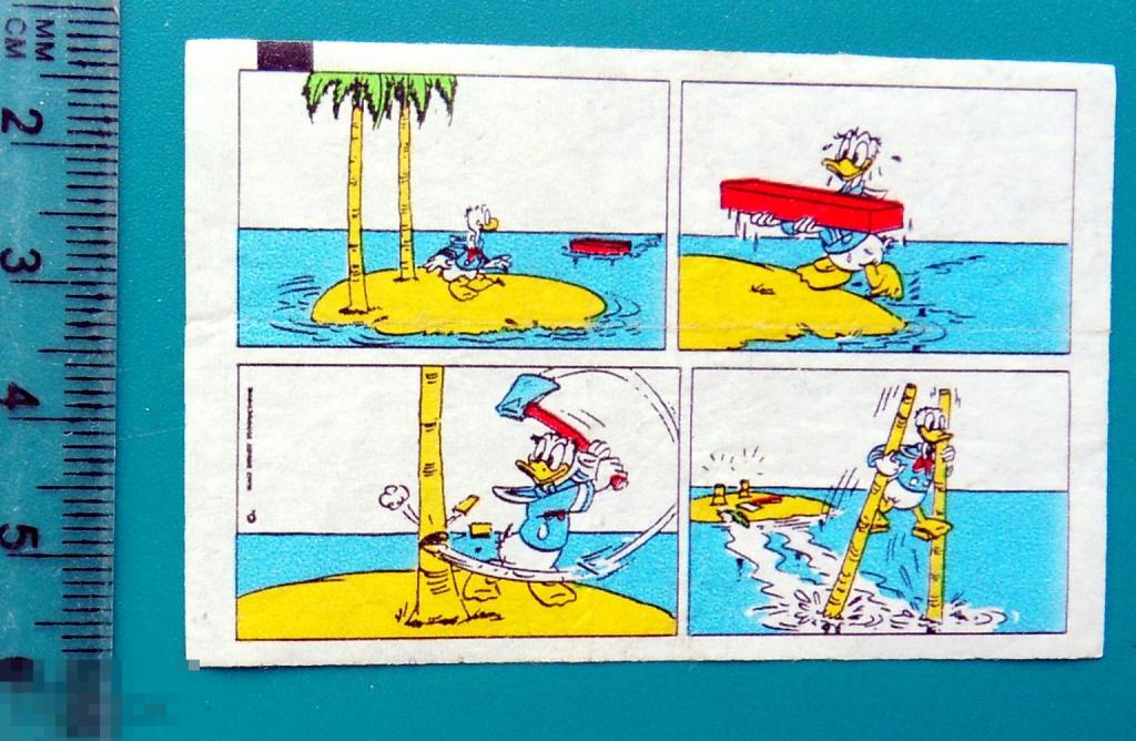 вкладыш Donald Duck team Дисней Дональд комиксы 1 штука cS (125) 3