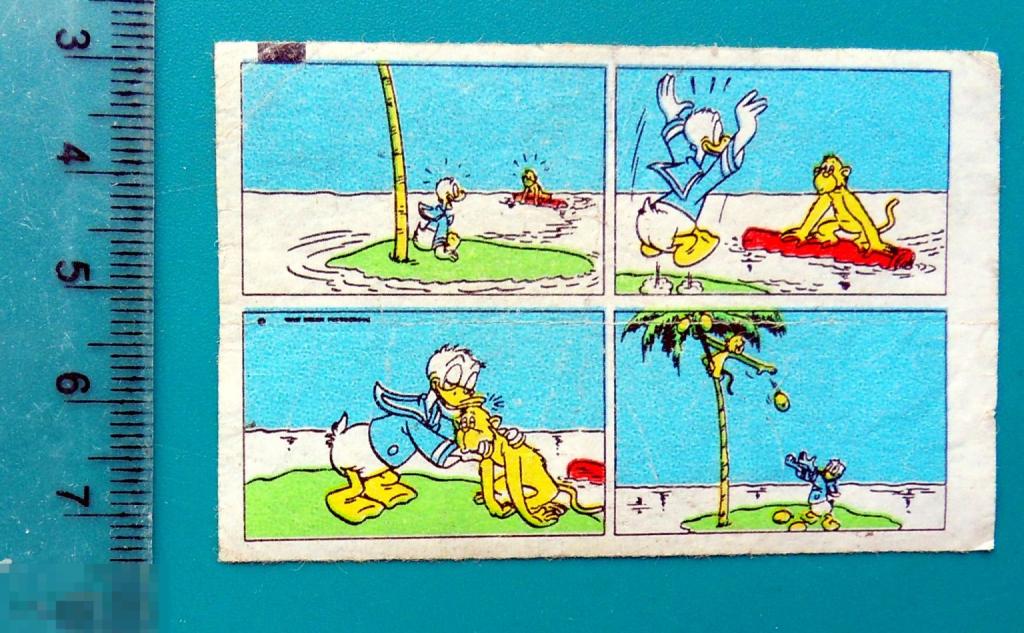 вкладыш Donald Duck team Дисней Дональд комиксы 1 штука cS (124) 5