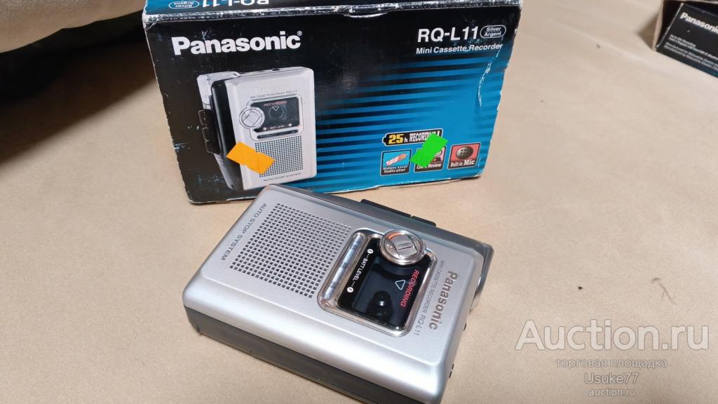 КАССЕТНЫЙ ПЛЕЕР ДИКТОФОН PANASONIC RQ-L 11