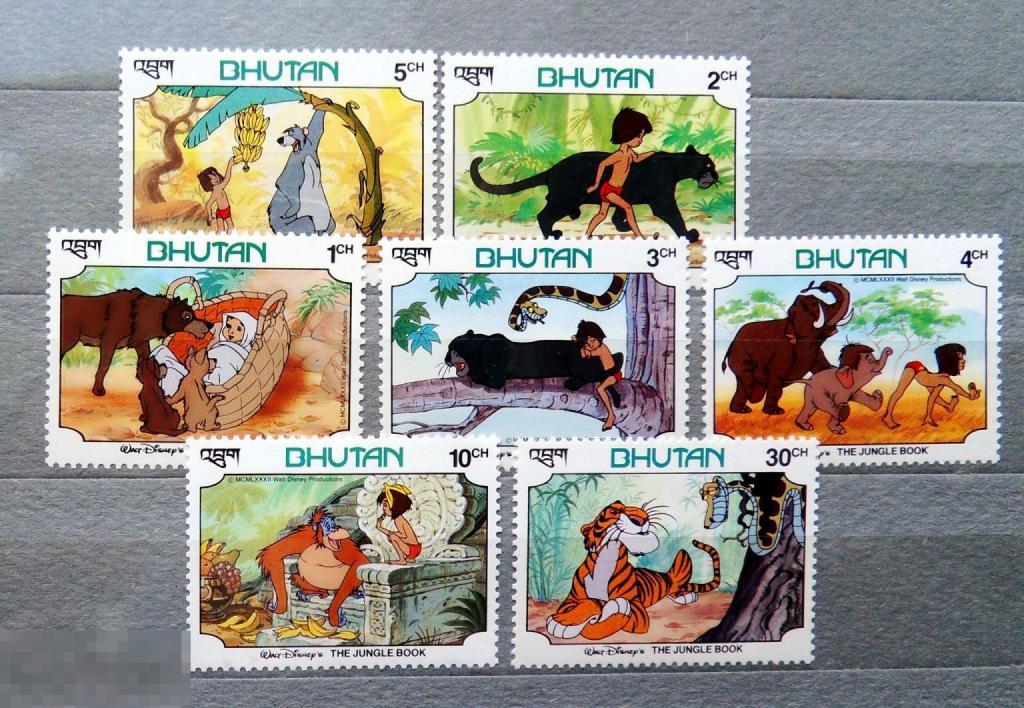 БУТАН мультфильмы Дисней МАУГЛИ СКАЗКИ мультфильм ** 1а17с ЧИСТЫЙ, РОДНОЙ КЛЕЙ