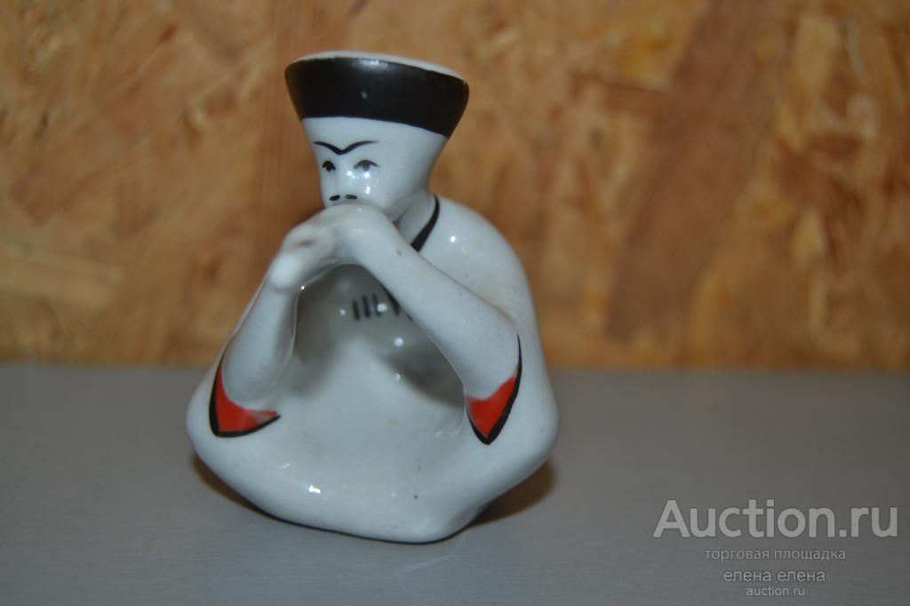 статуэтка горец кавказец музыкант старый кисловодск ссср очень редкий