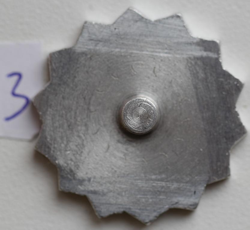 Жетон алюминиевый диаметр 23 мм №3