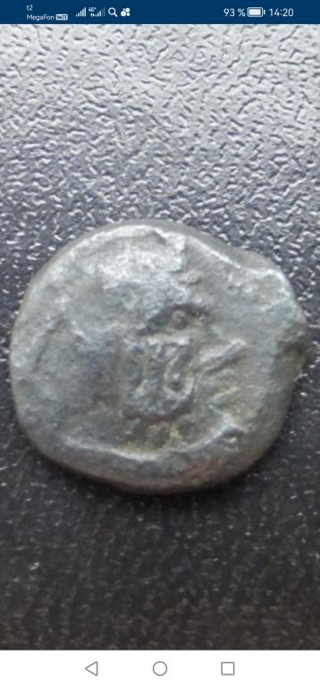 Монета Боспор Пантикапей красивый перечекан хороший сохран (13)