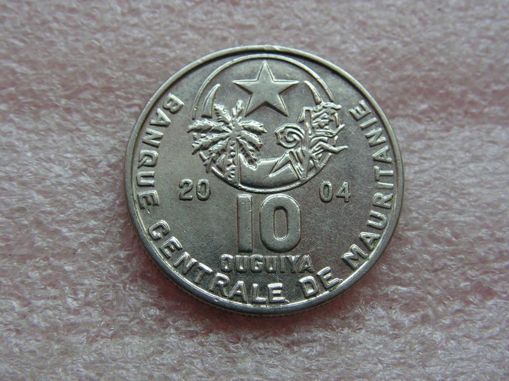 Мавритания 10 угий 2004 3-1-1ма