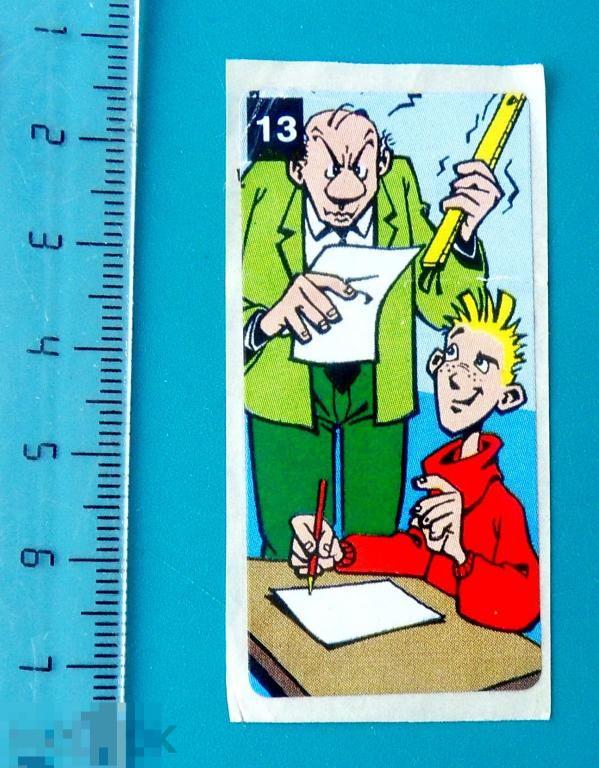 Вкладыш наклейка АНЕКДОТЫ  №13 - cS(324) - комиксы