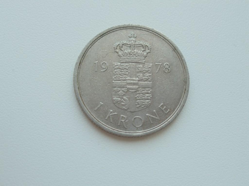 Дания 1 крона 1978г