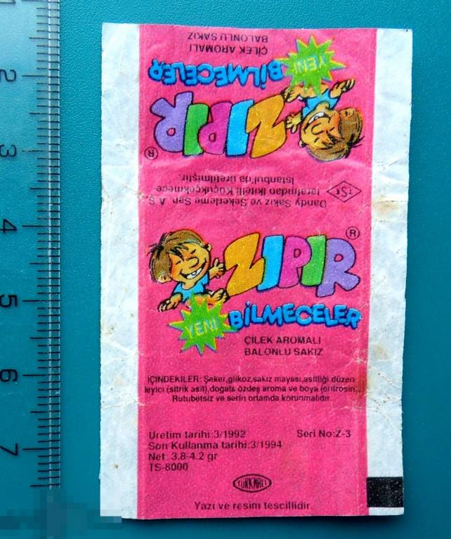 ВКЛАДЫШ обертка DANDY / Zipir / Комиксы-загадки // 1991-- cS (139) -- комиксы.