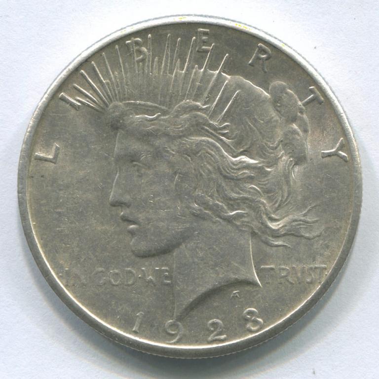 США 1 ДОЛЛАР 1923 AUNC