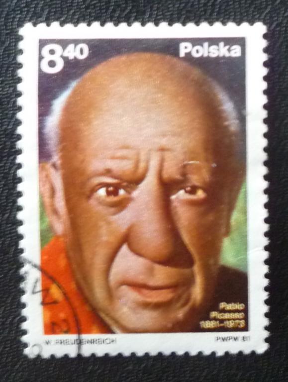 Польша 1981 Mi#  2728 Пабло Пикассо 1т   гаш