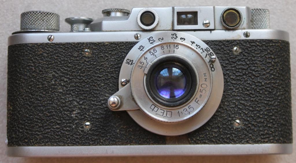 «Фотоаппарат ФЭД № 479695 с объективом ФЭД 1:3,5 F=50мм