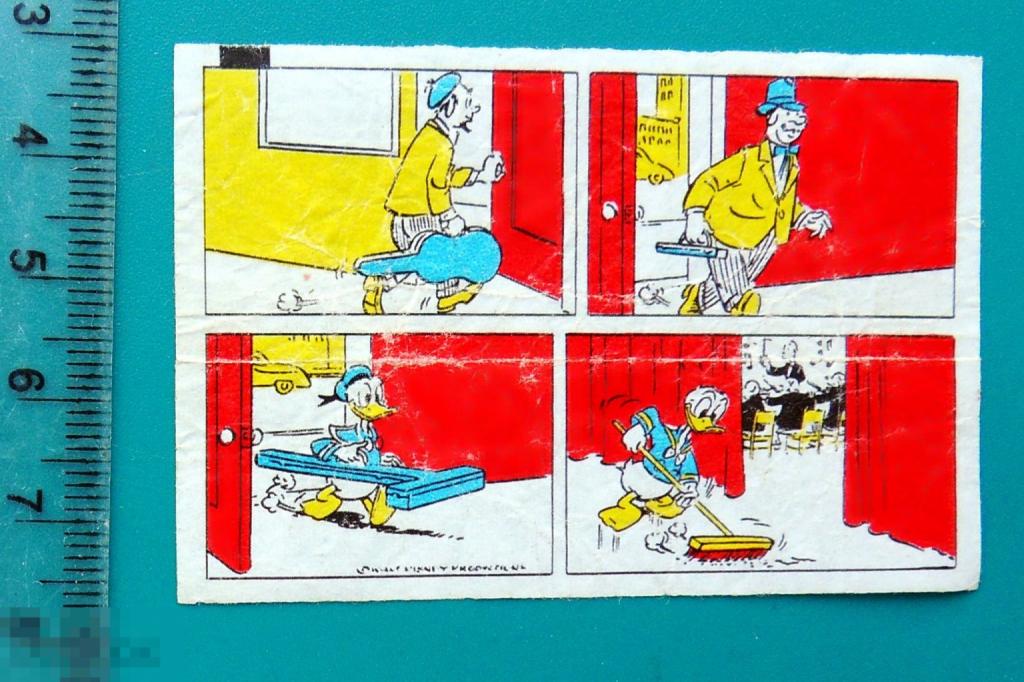 вкладыш Donald Duck team Дисней Дональд комиксы 1 штука cS (108) 2