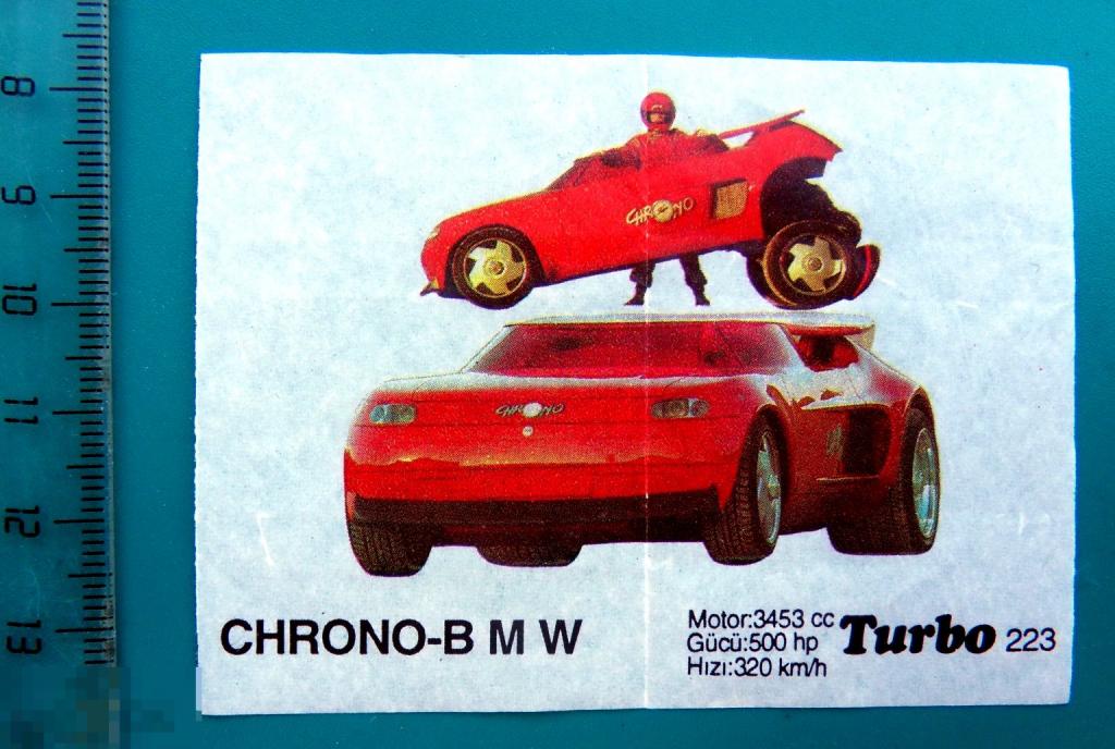 вкладыши Турбо Turbo черные №223 -- (191-260) -- авто мото автомобиль - cS (310)