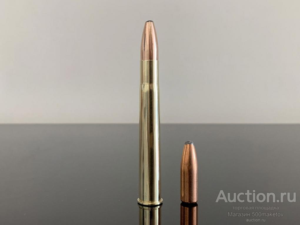 ММГ Макет патрона 9.3х74R / 9.3х74, SP, Oryx 285gr, латунь