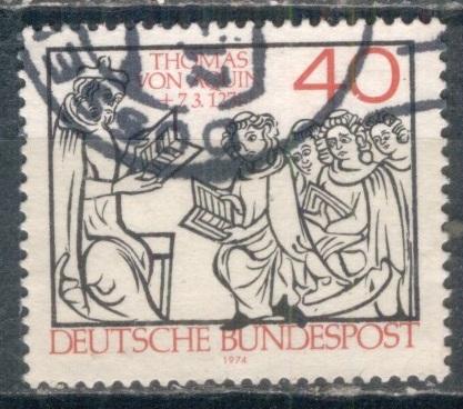 ФРГ 1974 Mi# 795  Юбилей Фомы Аквинского гаш