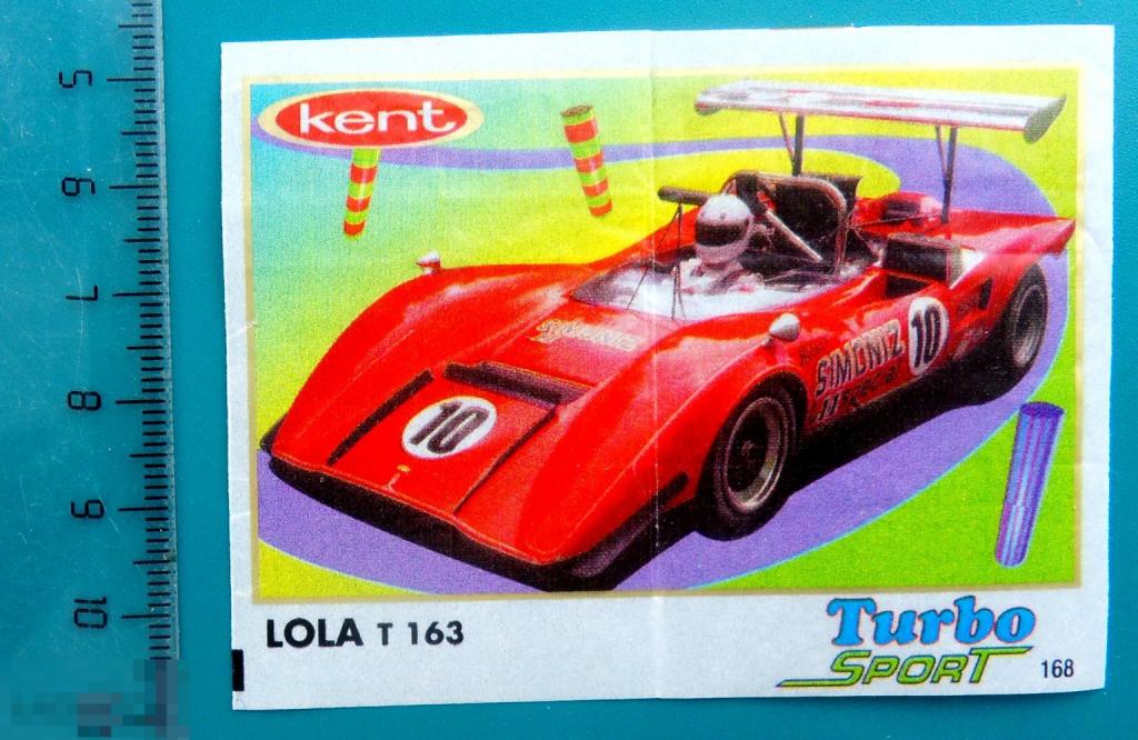 вкладыши Турбо Turbo SPORT  (141-210) № 168 - авто автомобиль - cS (117) -