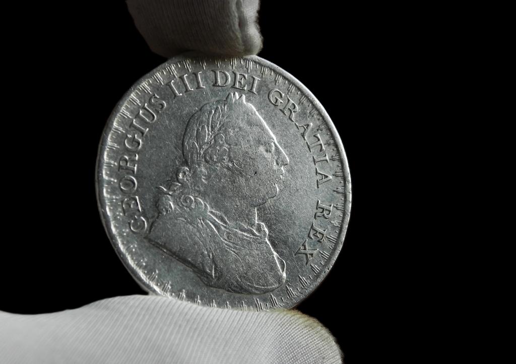 ОЧЕНЬ РЕДКИЕ !!! 3 шиллинга 1812 Георг III . СЕРЕБРО !!! Банковский токен .ПОДЛИННОСТЬ 100%.