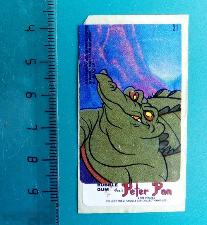 вкладыш наклейка - Peter Pan №21 мультфильмы --- cS (307) - комиксы