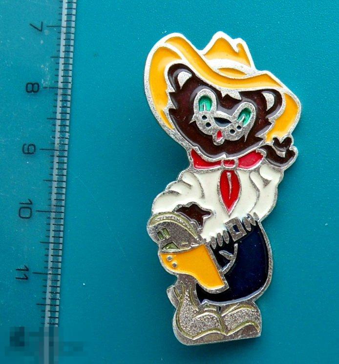 КОТ-КОВБОЙ -- Е4 -- детский сказка мультфильм ЛЮКС!!! редкий!!!