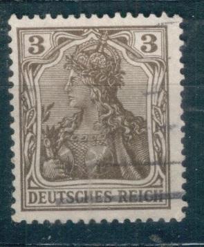 Германия 1902  Мi#  Стандарт тип Германия гаш