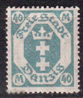 1923. Германия. Данциг.  Герб. Mi.: 138 *