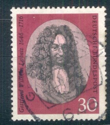 ФРГ 1966 Mi# 518 Лейбниц гаш