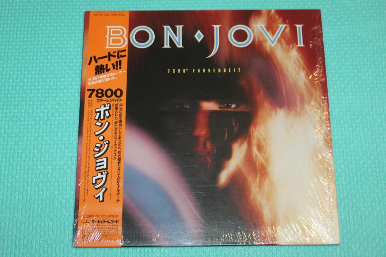 Bon Jovi / 7800 Fahrenheit 85 / Japan  LP 1st Press