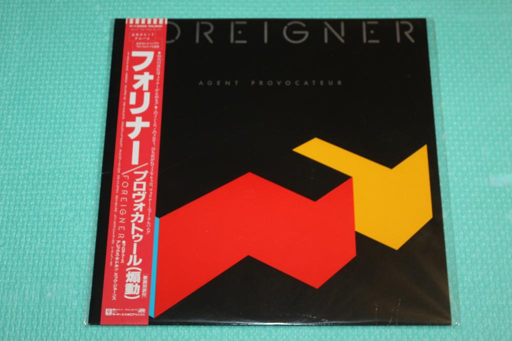Foreigner / Agent Provocateur 84 / Japan  LP 1st Press