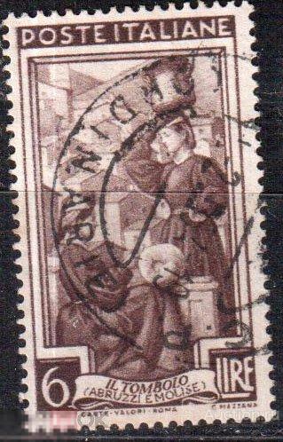 1950. Италия.  профессии. Mi.: 811