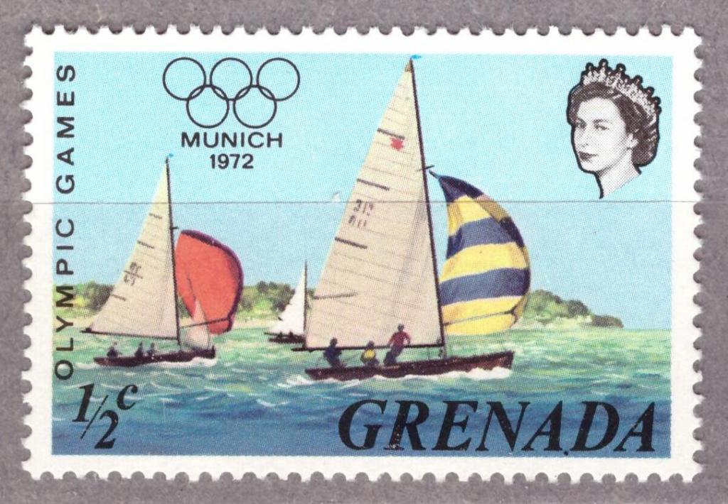 Гренада. 1972. Олимпийские игры. Парусный спорт **