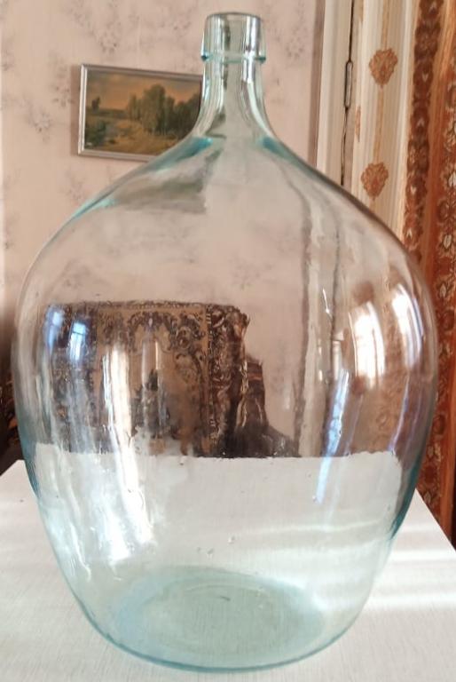 немецкая бутыль для вина объёмом 30 литров, ГДР