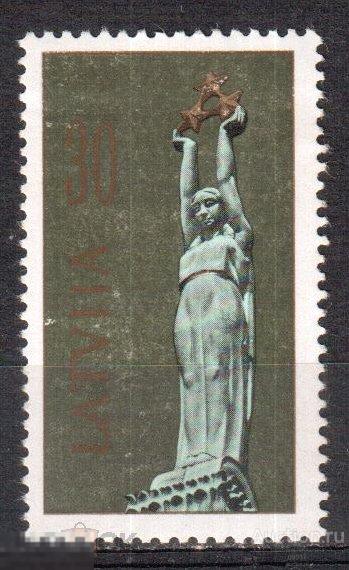 1991. Латвия. монумент. Памятник свободы. Mi 320