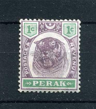 Малайзия. Перак. Фауна, тигр. 1895.*