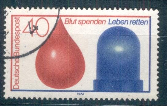 ФРГ 1974 Mi# 797  Донорство гаш