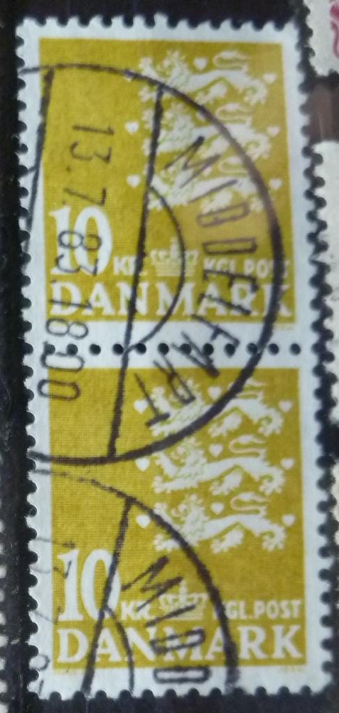 Дания 1976  Mi# 626  Герб пара